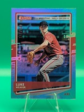 2020 Panini Donruss Luke Weaver #128 Milestone Stat Line /300 AZ Diamondbacks
