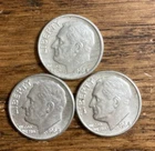 1964 D AU/BU Silver Roosevelt Dime Free Shipping