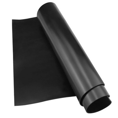 Black 12 Inch x 1/16 Inch x 4 Ft Solid Neoprene Rubber Strips Gasket Rolls