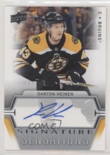 2019-20 Upper Deck Signature Sensations Danton Heinen #SS-DH Auto u2v