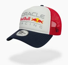 ORACLE Red Bull Racing Trucker Hat Men's Casual Sports Adjustable Baseball Cap