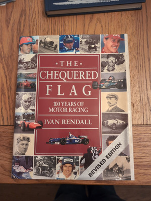 MOTOR RACING.  100 Year History.  THE CHEQUERED FLAG.  GP, Le Mans, Targo, Indy.