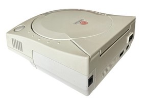 Sega Dreamcast HKT-3020 White Video Game Console w/ Controller *TESTED*