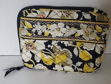 Vera Bradley Tablet / I Pad / E-Reader Sleeve in Dogwood Print Quilted Cotton