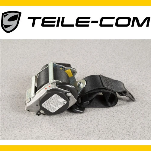 Porsche 911 991 descapotable cinturón de seguridad delantero negro DERECHO - Imagen 2 de 3