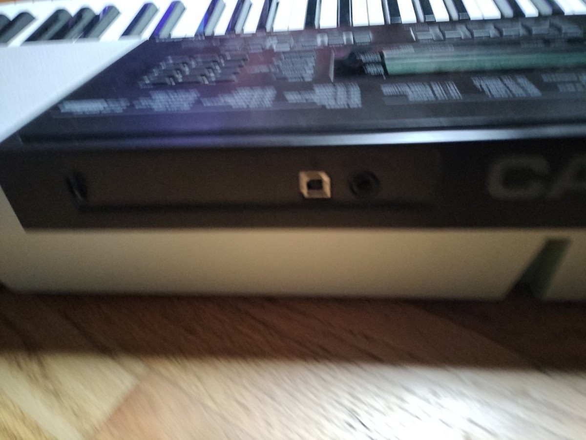 CASIO WK-220 キーボード Casio Wk-220 Keyboard Electric Piano Portable Stand Power