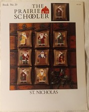 The Prairie Schooler Cross Stitch Pattern Leaflet - St. Nicholas Book No. 20