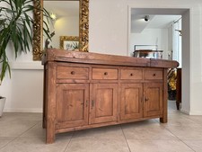 Urige Hobelbank Werkbank Pult Tresen Ladenschrank Traum G2194