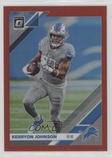 2019 Panini Donruss Optic Red Prizm 3/99 Kerryon Johnson #35 e6p