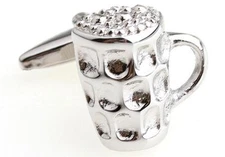 Beer Mug Cufflinks Root Beer Wedding Dad Groom Fancy Gift Box Free Ship USA