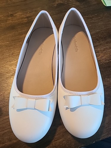 Elephantito Camille White Flats Girls Size 2 EU33 - Picture 3 of 7