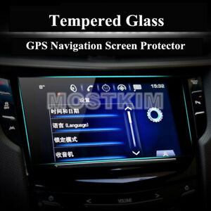 Tempered Glass GPS Navigation Screen Protector For Cadillac SRX 2013-2015