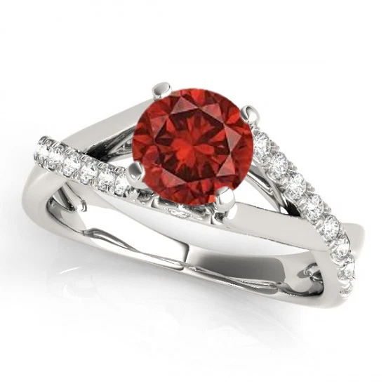 Red diamond on sale ring price