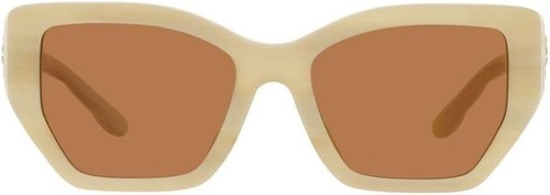 Tory Burch TY7187U Brown & Ivory Horn Sunglasses 53mm - Picture 2 of 3