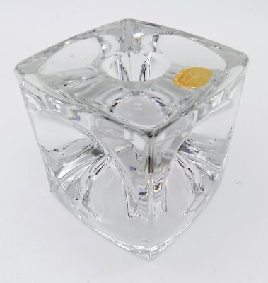 Bohemia Glass Kerzenhalter Cube Blitzwürfel