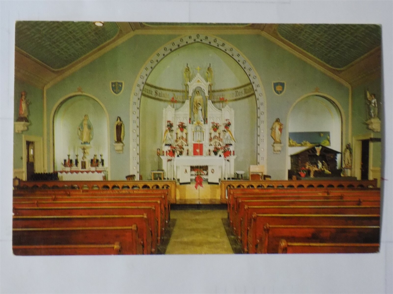 Fiskdale, Massachusetts MA St. Anne's Shrine Interior eBay