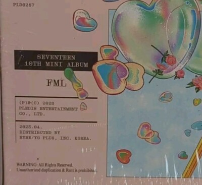 SEVENTEEN 10th Mini Album 'FML' (CARAT Version) Seventeen (CD