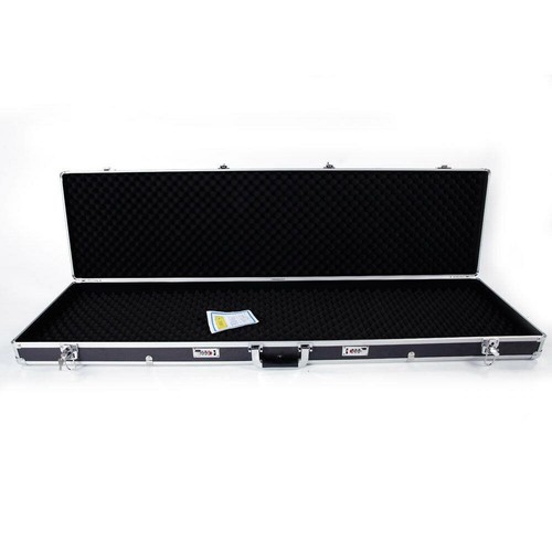 53'' Rifle Shotgun Hard Carrying Case Aluminum Framed Lock Box Good Condition - Picture 11 of 12