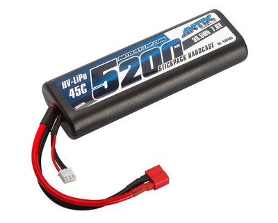 LRP Antix 2S Graphene LiHV Battery 45C (7.6V/5200mAh) w/T-Plug [LRP430405]