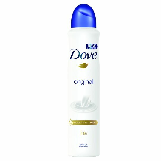 Dove Original Antiperspirant Deodorant Spray 250ml - Image 2