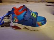 NEW PJ Masks Light-Up Blue Athletic Sneaker Shoes Toddler Boys' Size 7