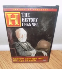 Empires of Industry - Andrew Carnegie and the Age of Steel (DVD, 2005) NEW!!