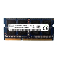 SK Hynix 4GB DDR3 PC3-12800S DDR3-1600 SODIMM Laptop Memory RAM HMT351S6EFR8A-PB