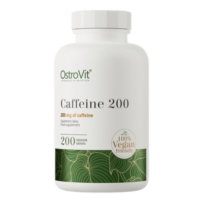 OSTROVIT Koffein 200 mg VEGE (200 Tabletten)
