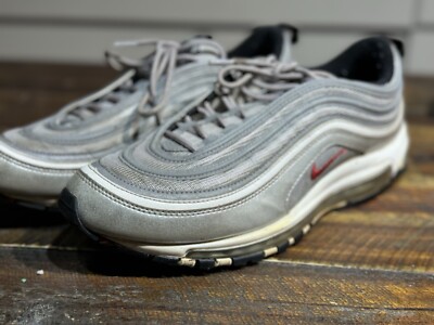 NIKE GS AIR MAX 97 \"SILVER BULLET\" ナイキ Nike Air Max 97 QS (GS) Silver Bullet - Puffer Reds
