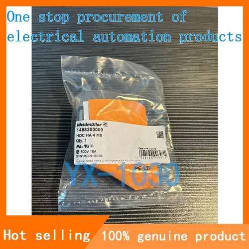 Original Weidmuller 1498300000 HDC HA 4 MS Heavy duty connectors - Picture 1 of 2