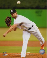Caleb Smith Florida Marlins 8x10 Action Photo - MLB Licensed