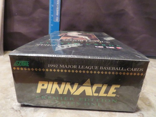 Pinnacle 1992 edición premier béisbol sellado de fábrica caja paquete de 36 (como nuevo) - Imagen 5 de 5
