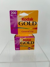 Kodak Gold 135 Color Print Film. 200 Speed, 36 Exp. EXPIRED 2001 Unopened Box