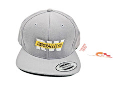 RW Unparalleled Snapback Hat The Classics Yupoong Cap Gray