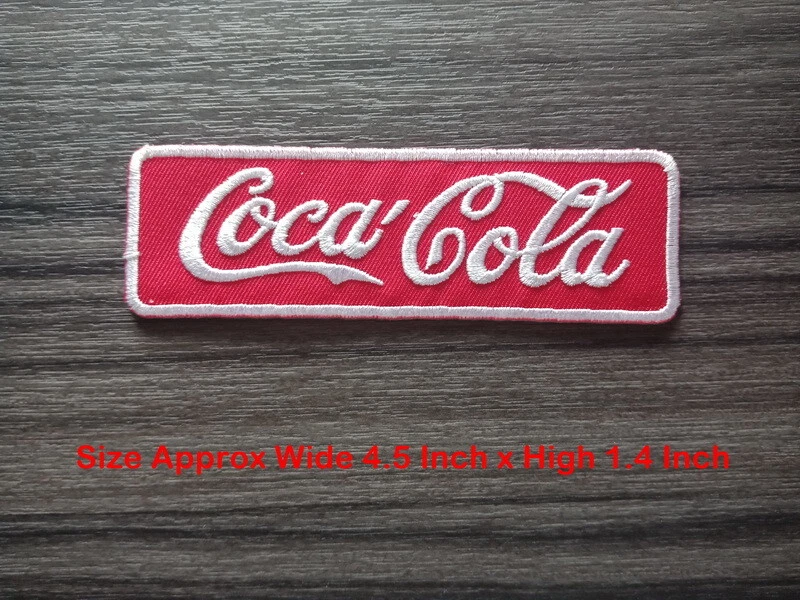 3 pcs Coke Soda CoCA CoLA  Patch Embroidered Iron or Sew on Shirt Jacket bag hat - Image 3 of 4