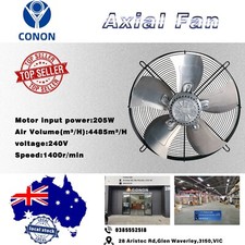 Axial Fan YWF4E 400mm 1Phase 240V 1400rpm Suction 4 pole Evaporate Refrigerated