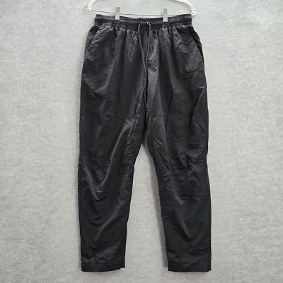 Nike Men Pants M Black Sportswear Tech Essentials lined Commuter Windbreaker