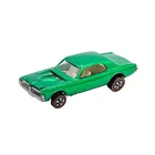 Vintage Hot Wheels Redline Custom Cougar Green w/ White Interior US