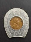 1946 Harold's Club Reno Lincoln One Cent Wheat I Bring Good Luck Penny L On Rim