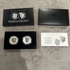 2023 S UNITED STATES Morgan & Peace Dollar 2 Coin Set Reverse Proof Coins Ogp 3