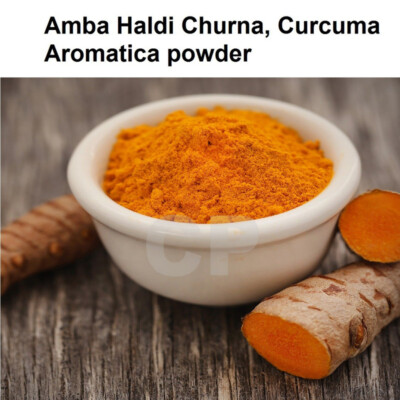 Amba Haldi Powder Churna Curcuma Aromatica Amba Turmeric Powder 250gm (8.8 OZ)`