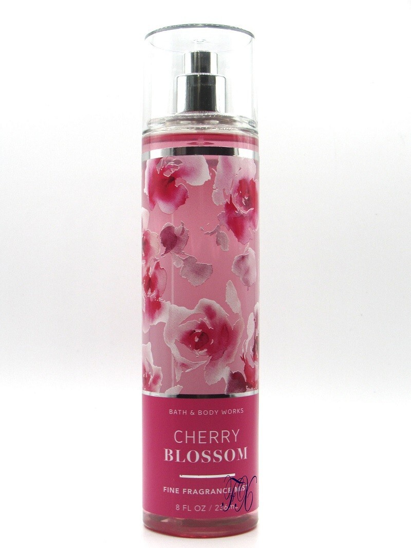 BATH & BODY WORKS CHERRY BLOSSOM FRAGRANCE MIST BODY SPRAY 8 FL OZ