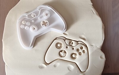Game Controller Ausstecher süß - Keks - Fondant - Ton - Teig 