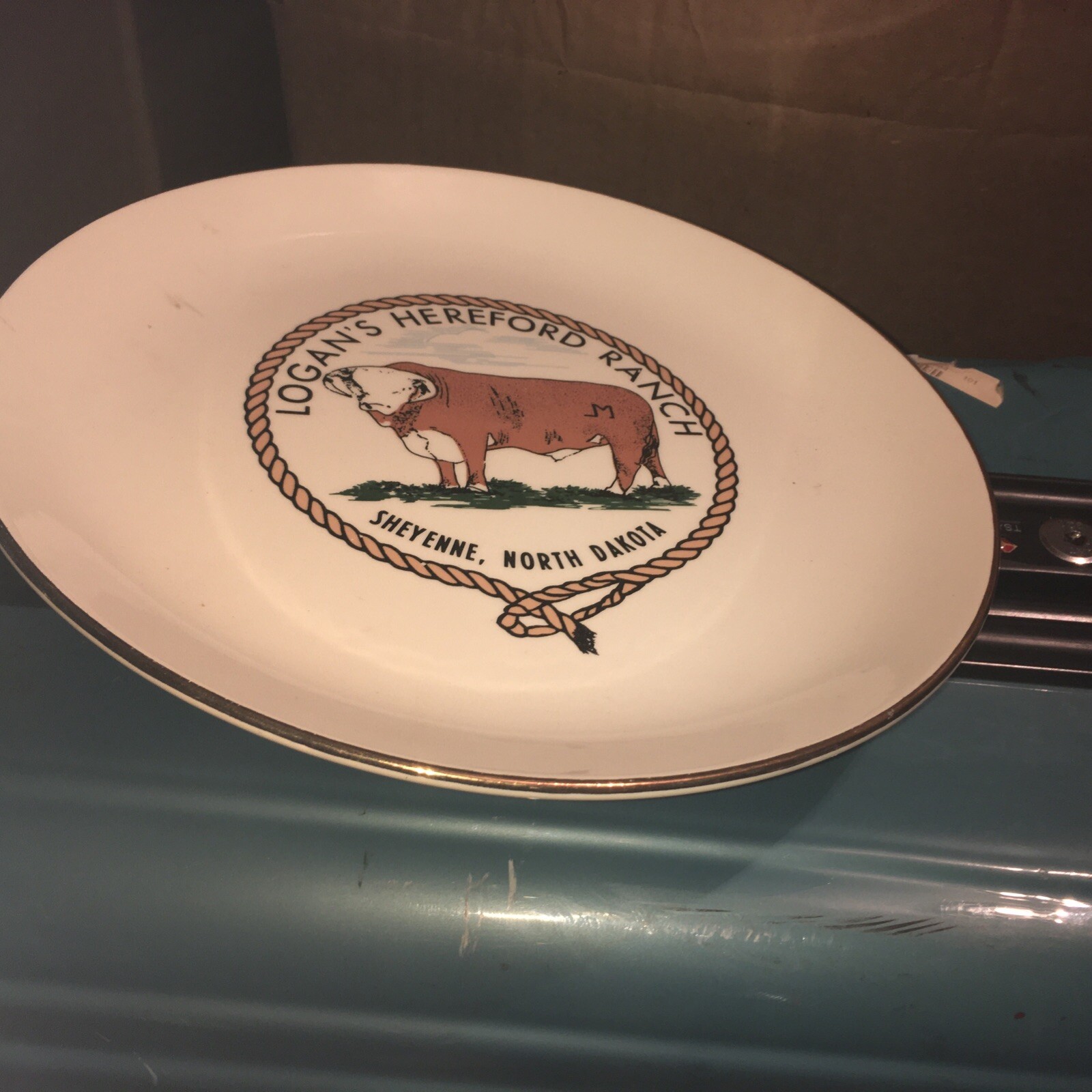 Logan’s Hereford Ranch Sheyenne ,North Dakota 10”Estate Find eBay