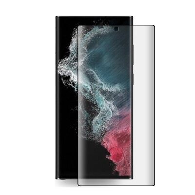 2x Echtes Tempered 9H Panzerhartglas für Samsung Galaxy S23 Ultra FULL CURVED SW