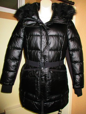 mk black coat