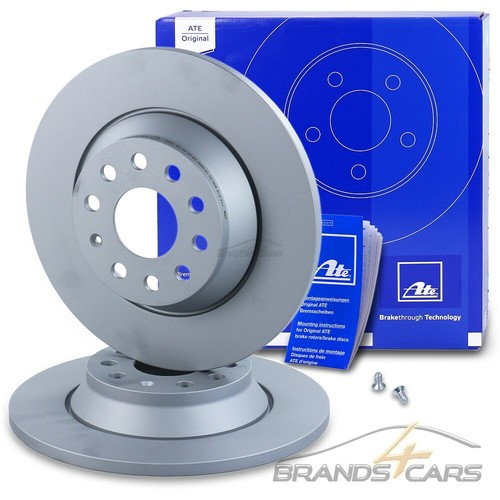 ATE BREMSSCHEIBEN +BELÄGE HINTEN FÜR SKODA KODIAQ SUPERB 3 VW GOLF 7 PASSAT B8 - Bild 2 von 12