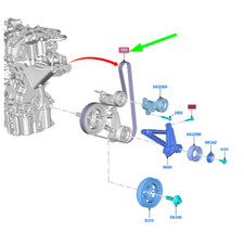 Courroie de distribution Ford PUMA