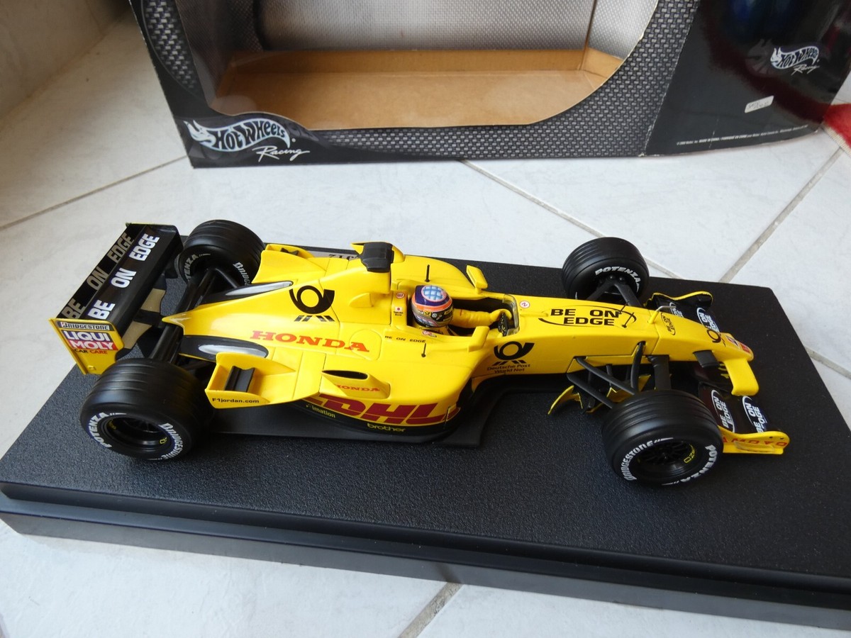 【ホットウィール　B&H ジョーダンホンダ　EJ12 2002年1/18】 HotWheels 1:18 Takuma Sato Jordan EJ12 Formula 1 2002 54629