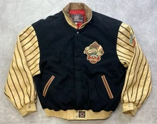 Vintage Jeff Hamilton Sonic Coca Cola Varsity Jacket Size XL Batter Up Rare